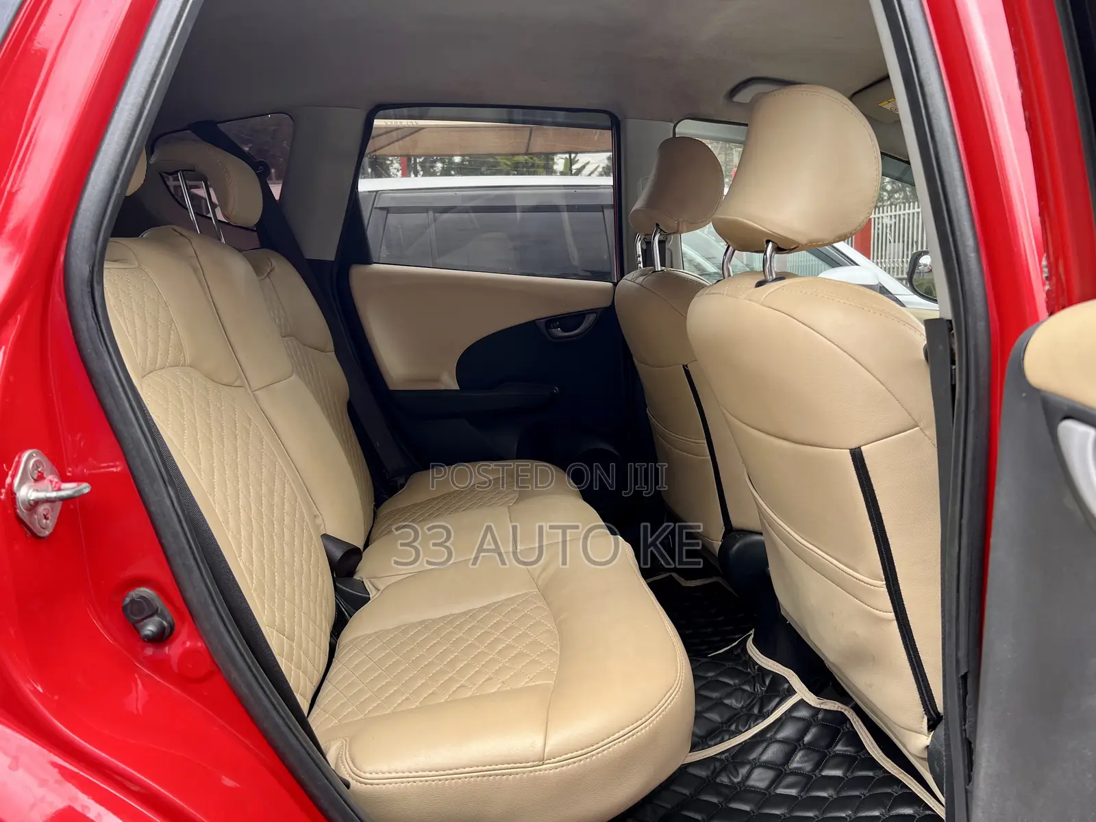 Honda Fit Automatic 2008 Red