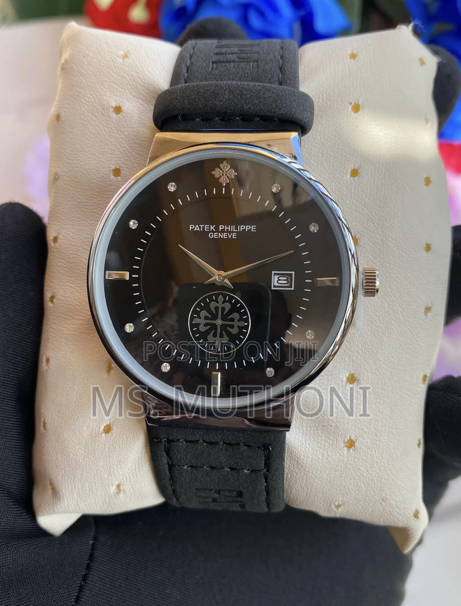 Time Date Display Patek Philippe Gents Watch