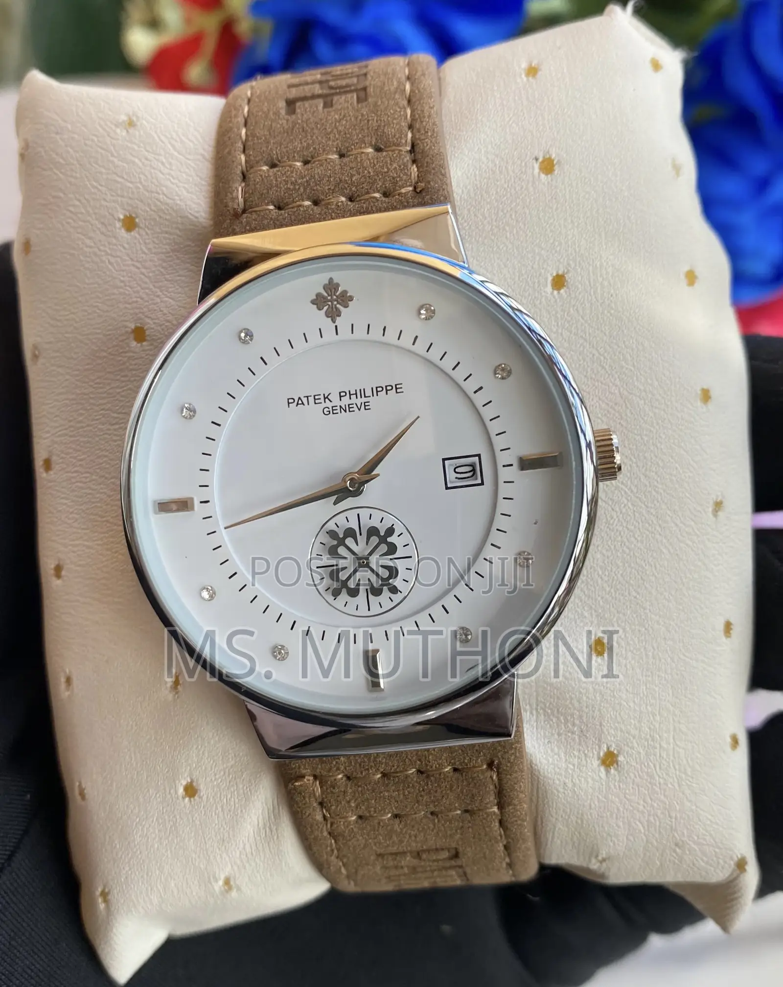 Time Date Display Patek Philippe Gents Watch
