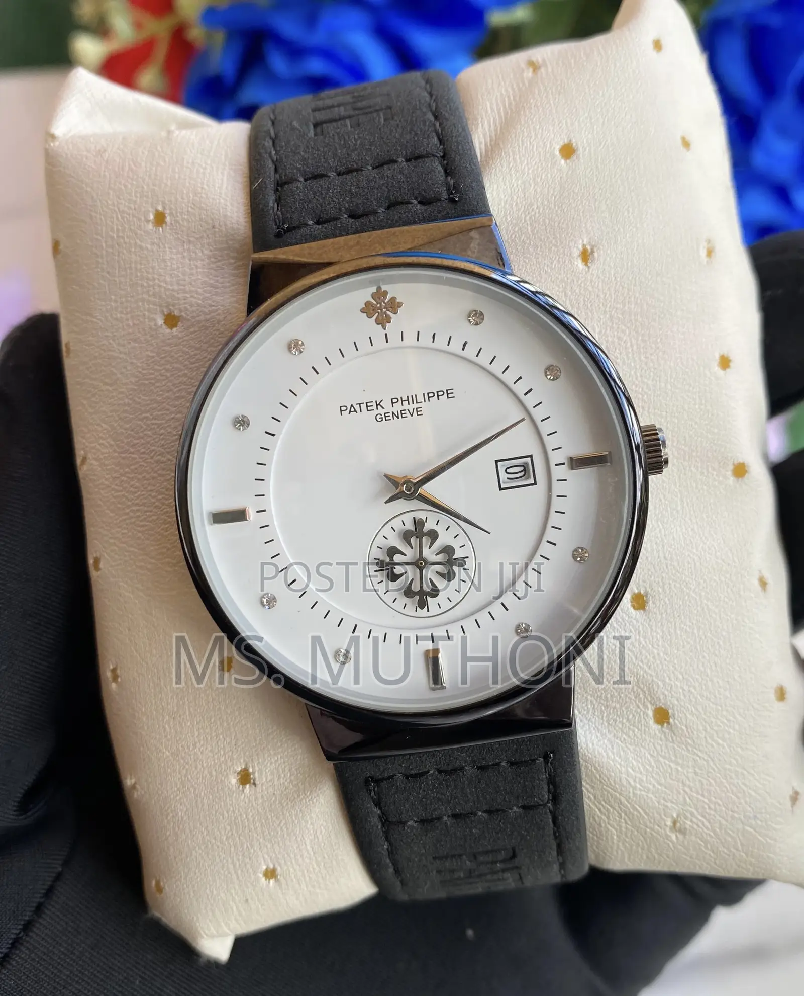 Time Date Display Patek Philippe Gents Watch
