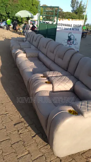 Brown Semi Recliner Seat
