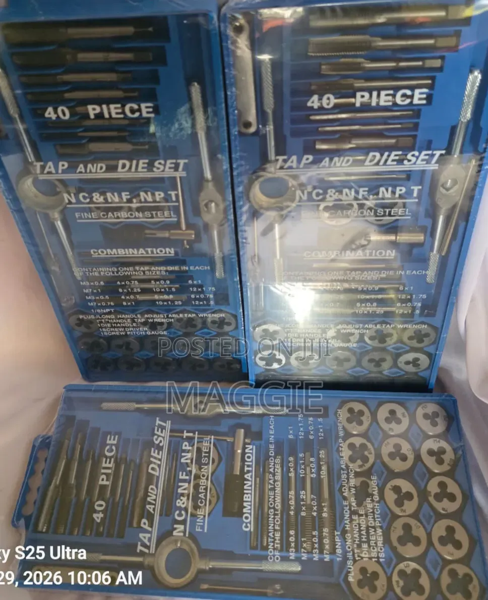 Tap and Die Set 40pcs