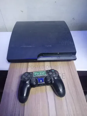 Playstation 3 Slim With Games + 1 Ps4 Controller