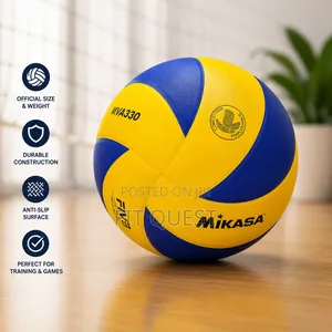 Mikasa Mva330 Volleyball Gameplay Match Ball Indoor Outdoor Play