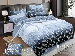 Printed Cotton Duvet Cover Set – 6×7 | Bedsheet 4 Pillowcases |