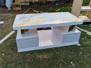 Elegant White Coffee Table