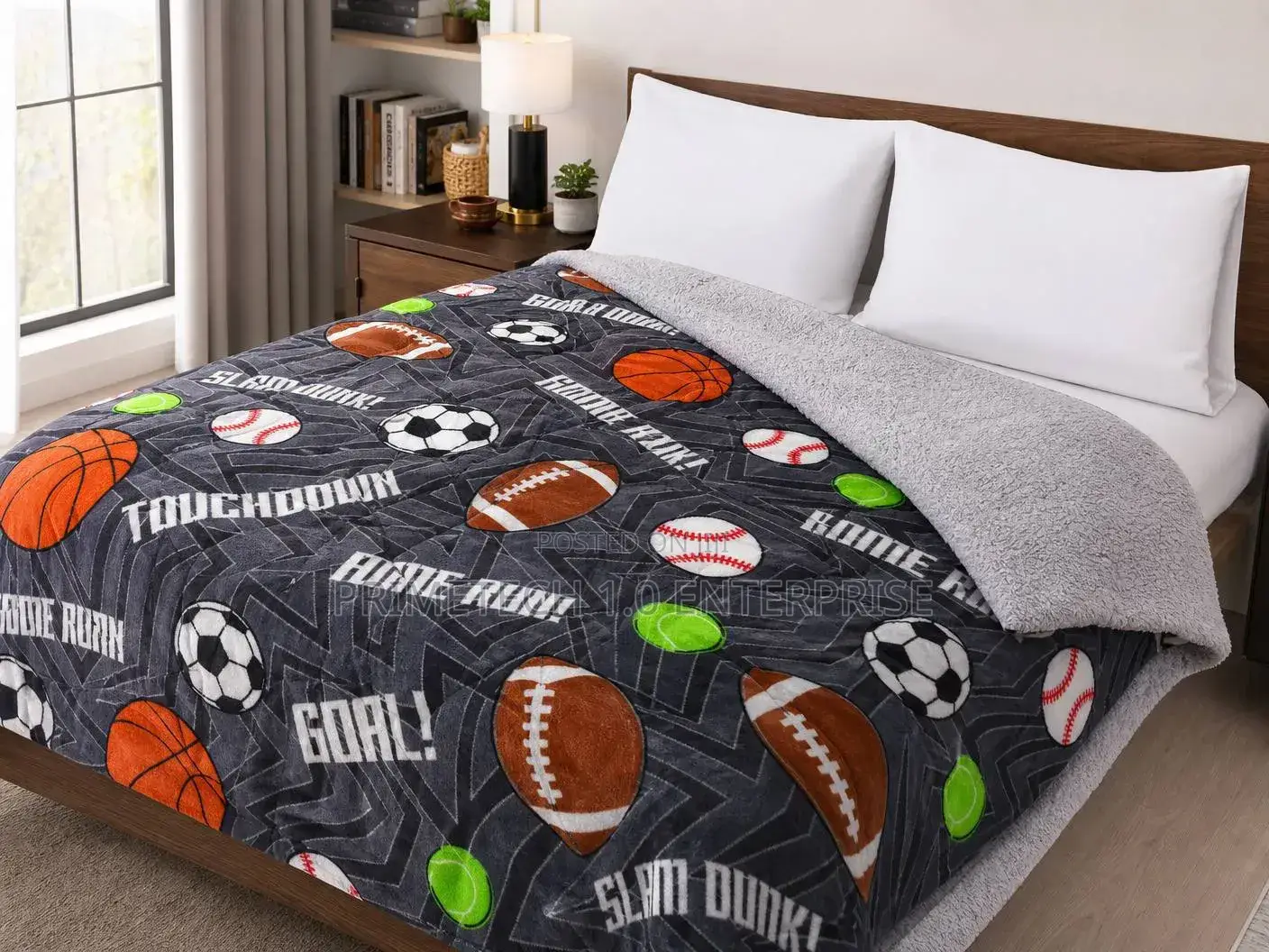 4 by 6 Flowered Woolen Duvet