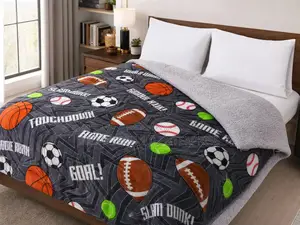 4 by 6 Flowered Woolen Duvet