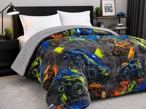 4 by 6 Flowered Woolen Duvet