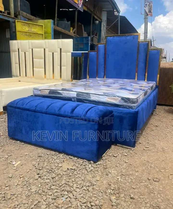 Blue Chester Bed