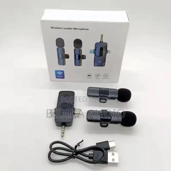 3-in-1 Wireless Lapel Microphone