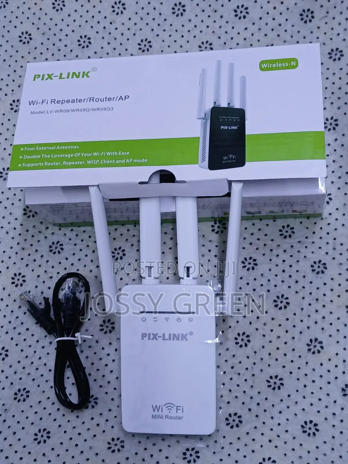 Wireless Pixlink Wifi Repeater 4 Antannae
