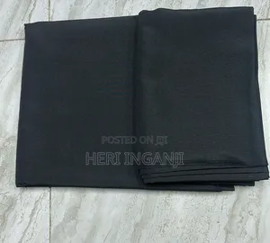 Muslin Balck Cutton 3 by 6 Meters