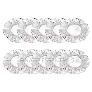 Reusable Elastic Aluminum Foil Food Covers Bowl Lids 10pcs