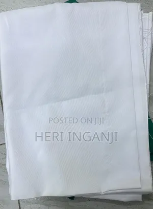 White Muslin Cloth 3 By 6 Meters