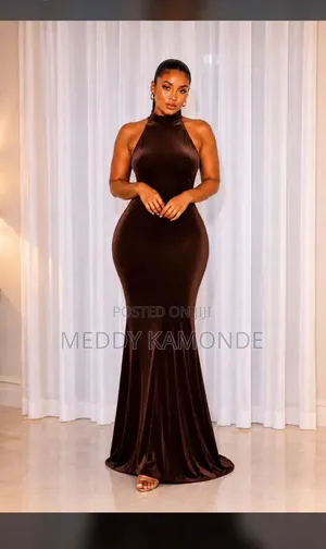 Backless Gown Long Dress