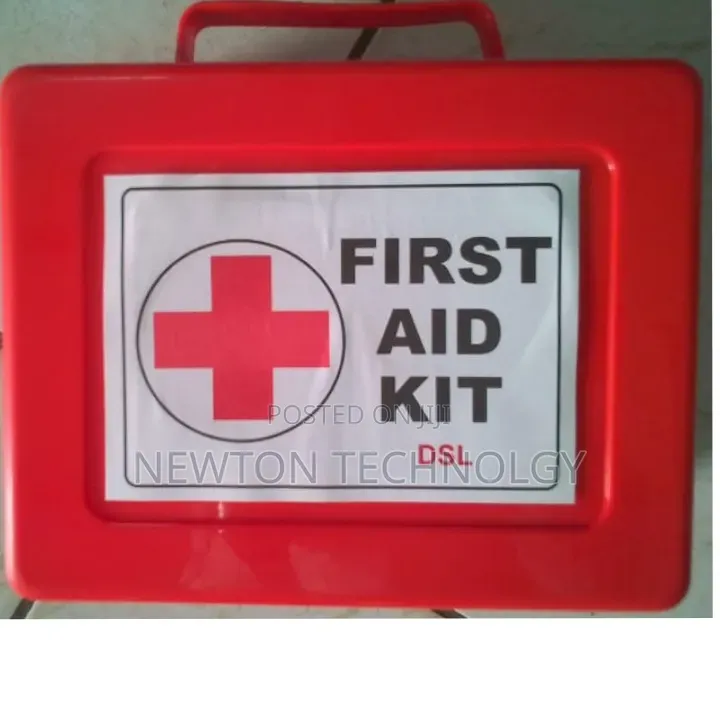 Red Big First Aid Box Available