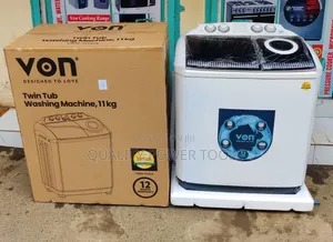Von 11kg Semi-Automatic Twin Tub Washing Machine