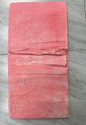 Tie and Dye Muslin Cloth (6041)3 by 6 Meters Pink White