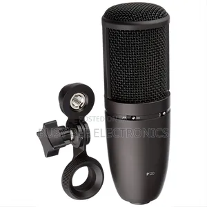 P120 Condenser Microphone-Cardioid Noise Cancelling Led Lights Wired