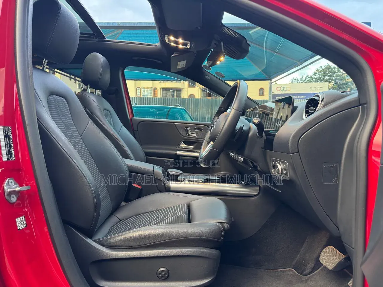 Mercedes-Benz B-Class 2019 Red