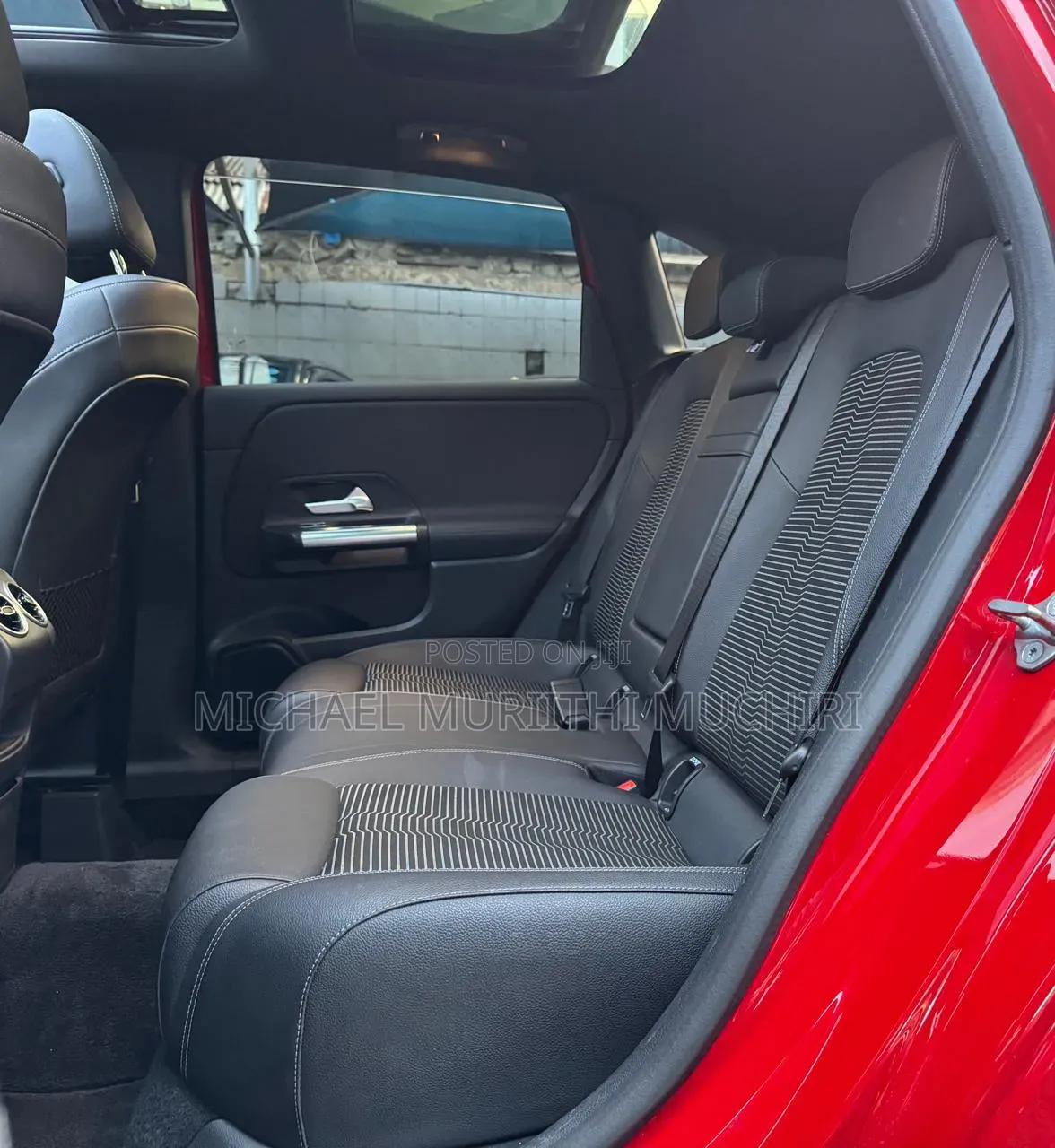 Mercedes-Benz B-Class 2019 Red