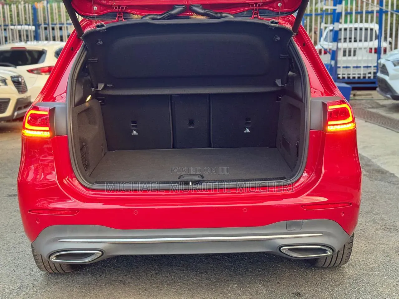 Mercedes-Benz B-Class 2019 Red