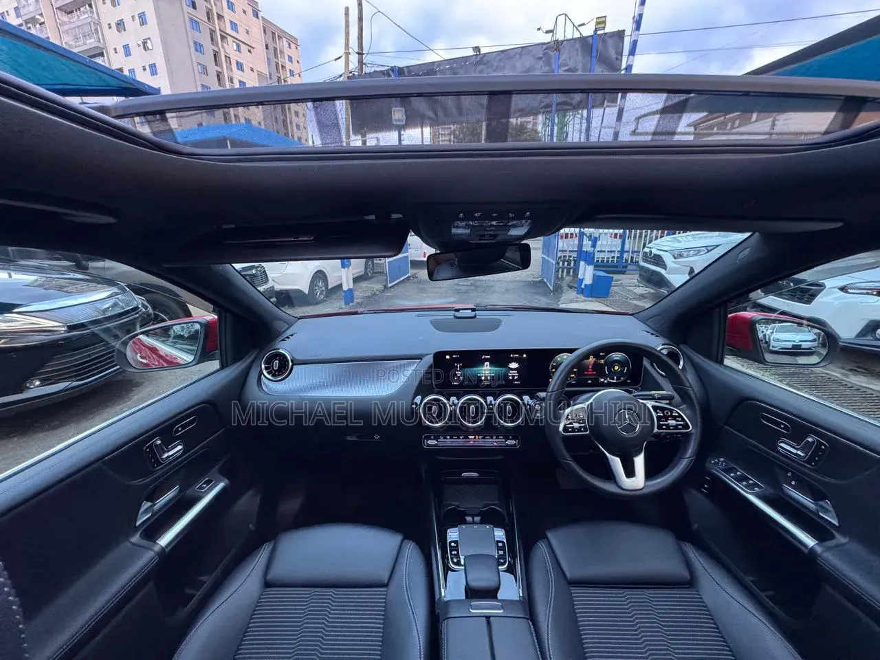 Mercedes-Benz B-Class 2019 Red