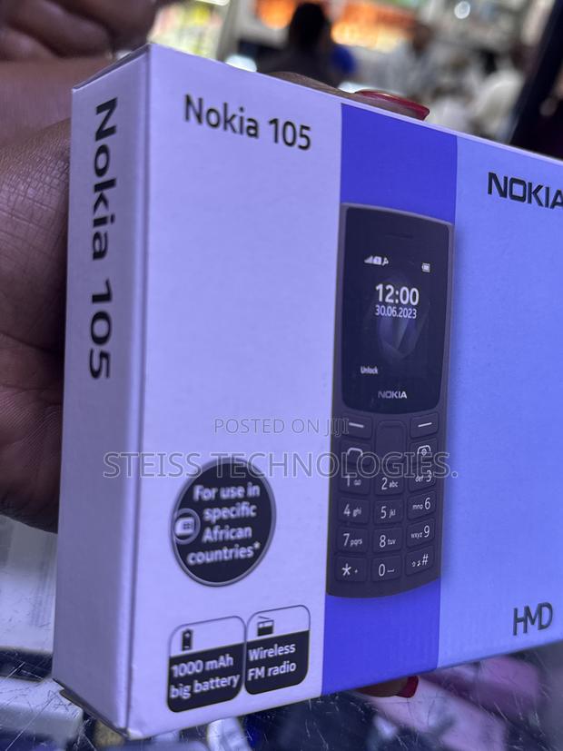 New Nokia 105 Black - thumbnail 2