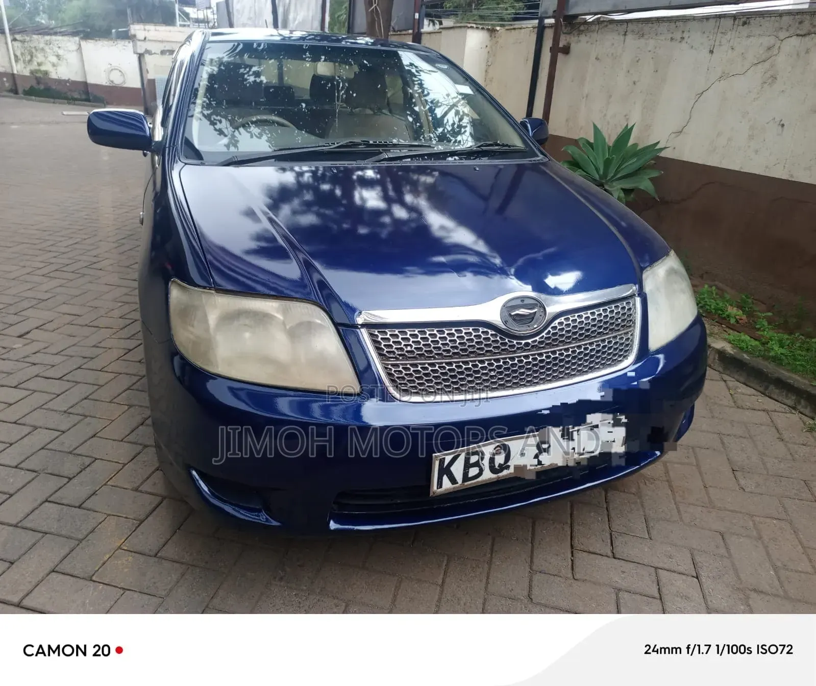 Toyota Corolla Fielder 2004 Blue
