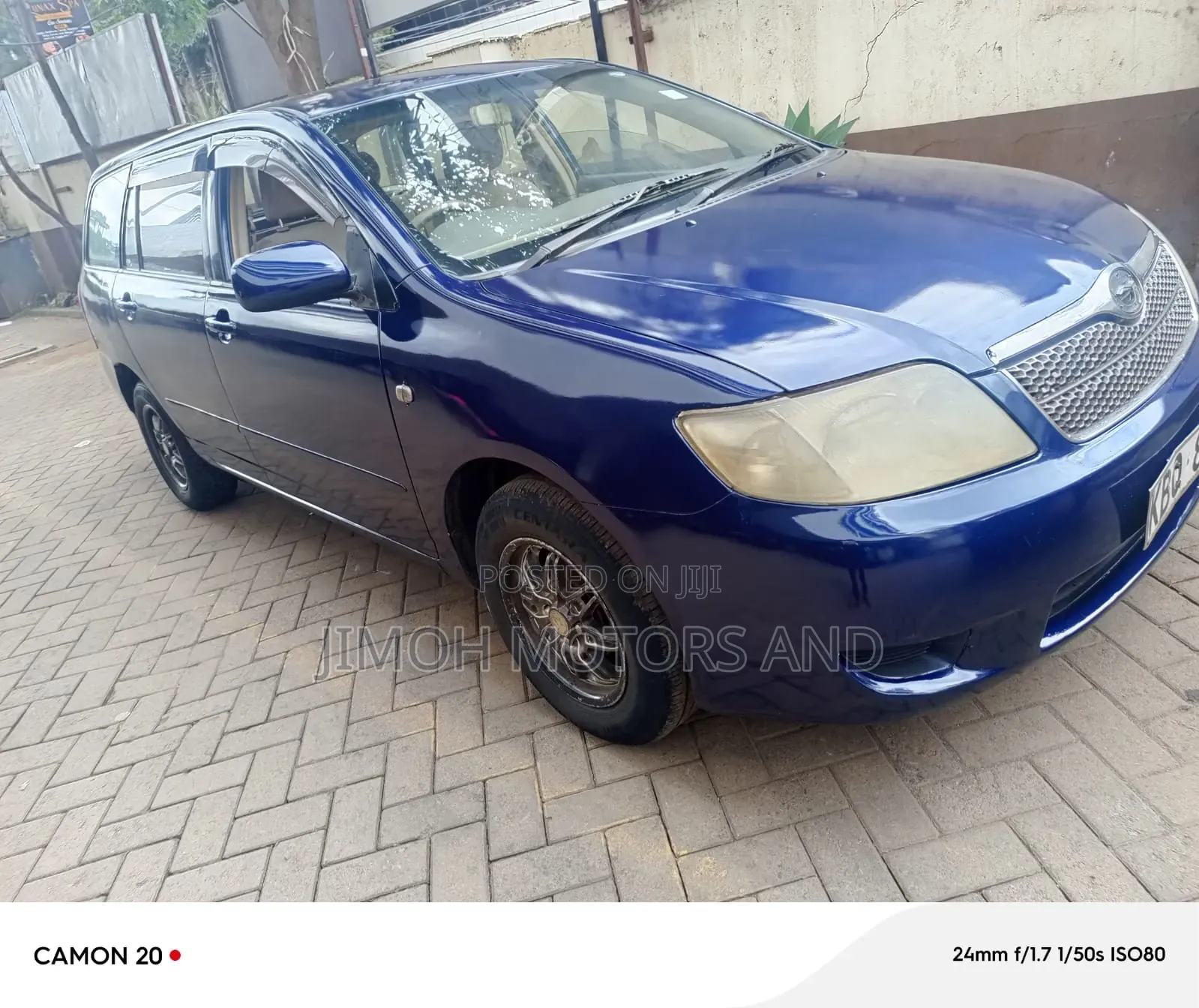 Toyota Corolla Fielder 2004 Blue