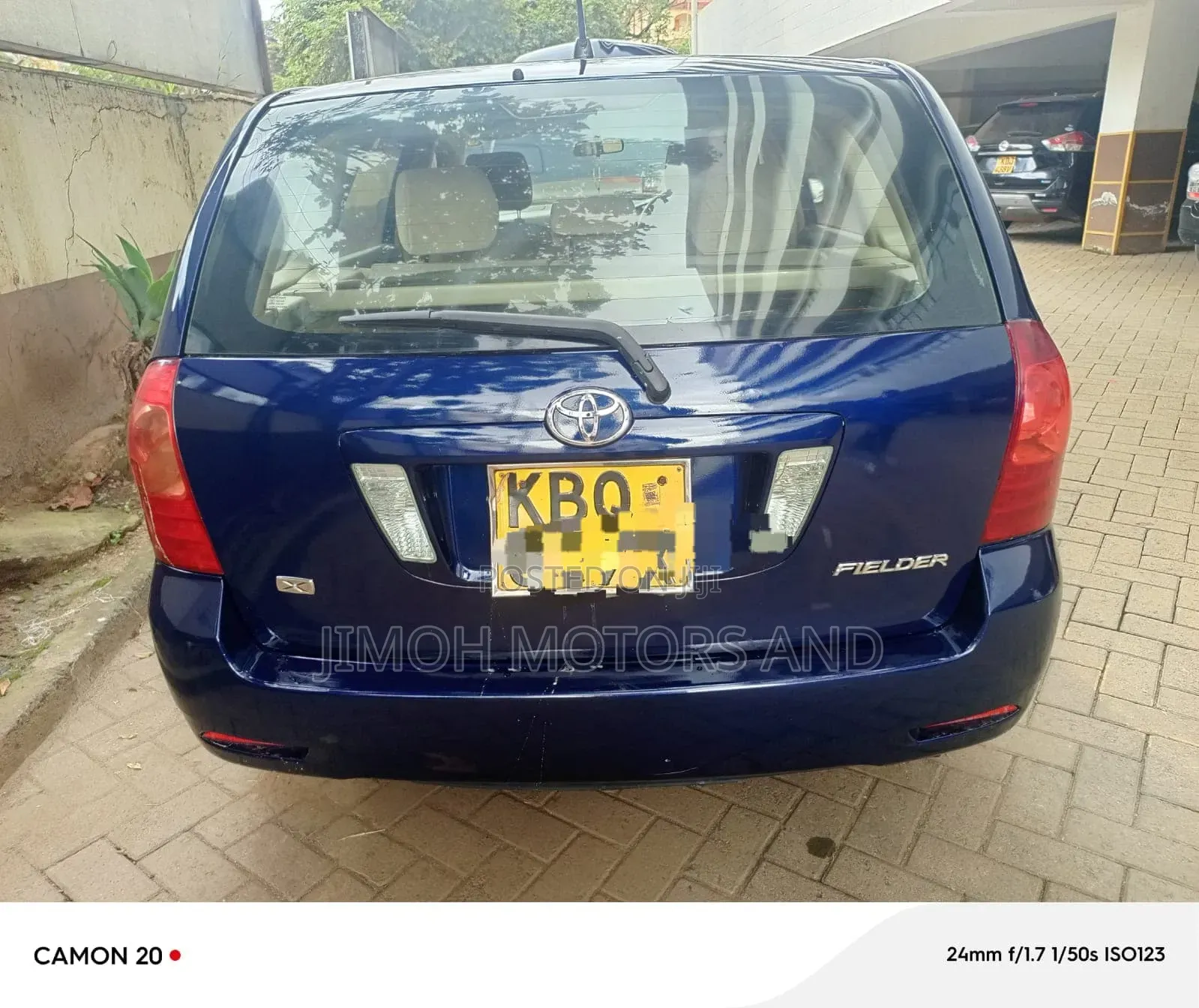 Toyota Corolla Fielder 2004 Blue
