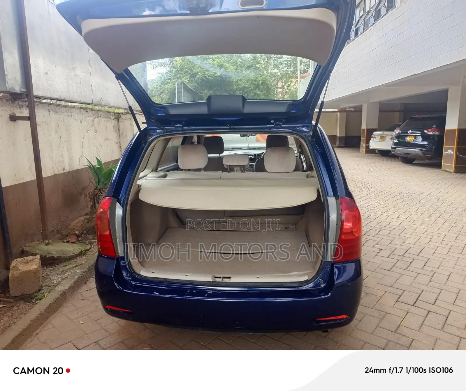 Toyota Corolla Fielder 2004 Blue