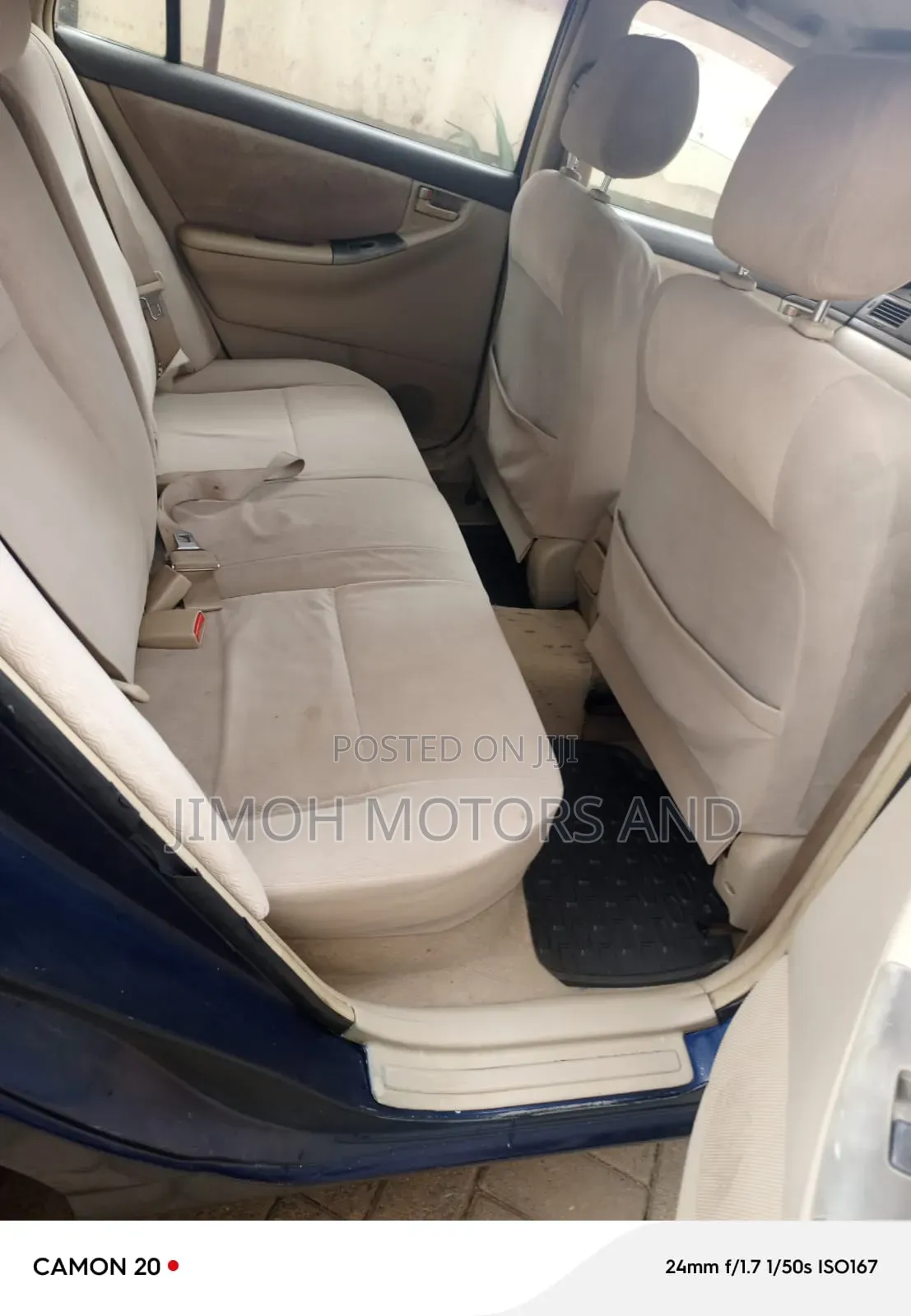 Toyota Corolla Fielder 2004 Blue
