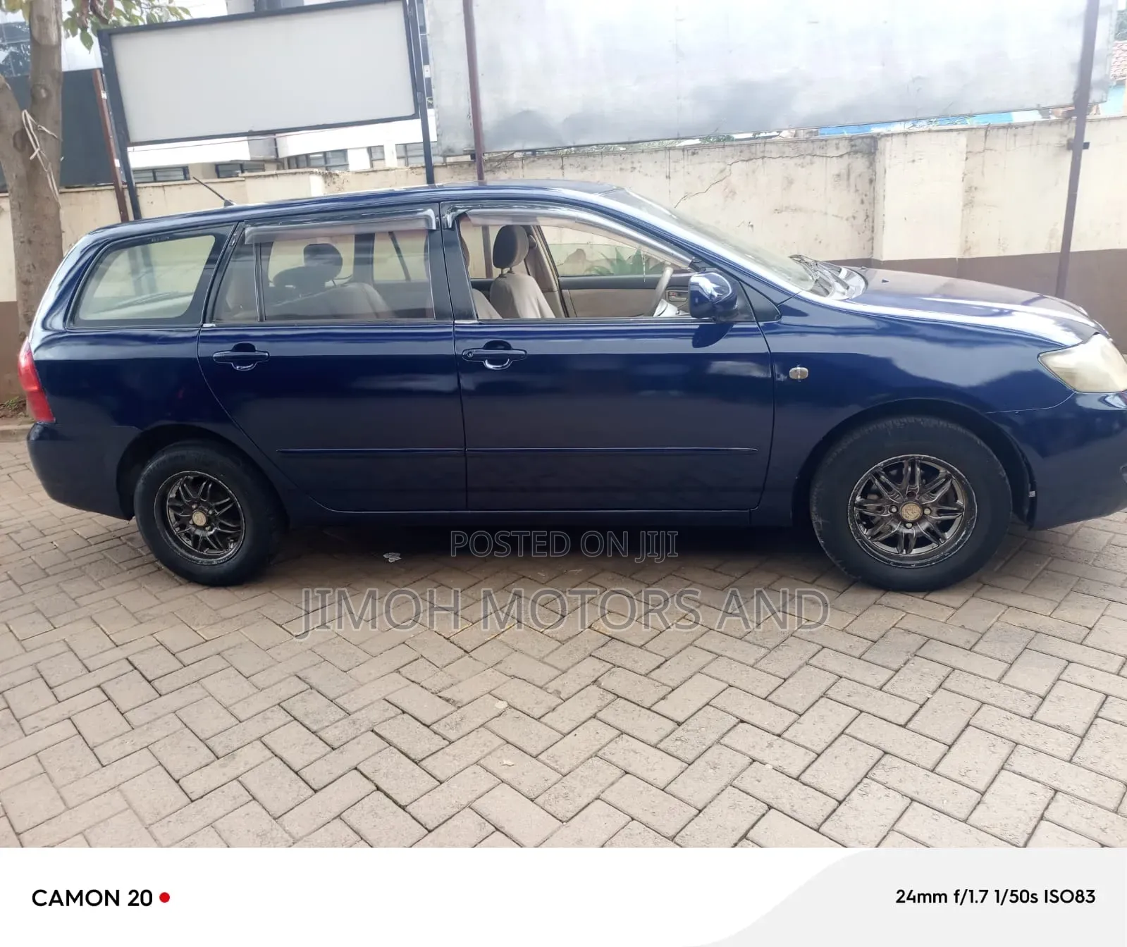 Toyota Corolla Fielder 2004 Blue