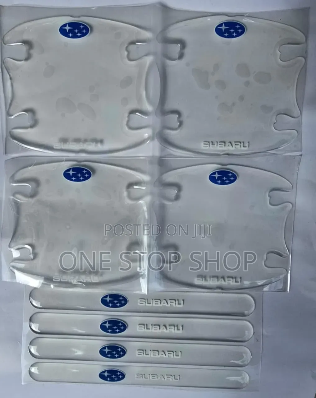 Subaru Branded Door Handle +Cups Emblem Surfaces