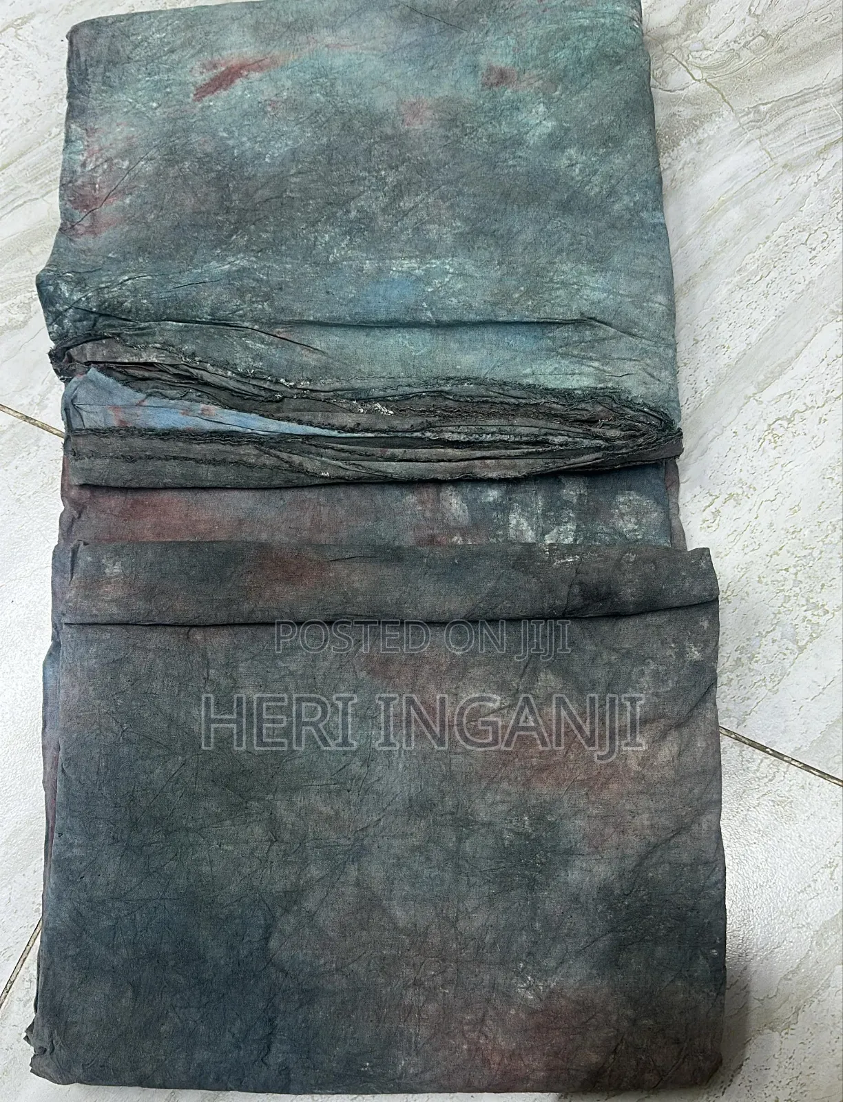 Tie and Dye Muslin Background Cloth