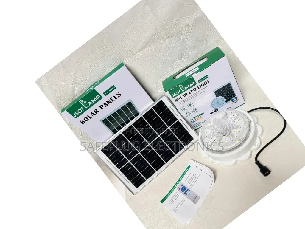 200w Solar Indoor Ceiling Light – Ultra Bright Rechargeable Lamp