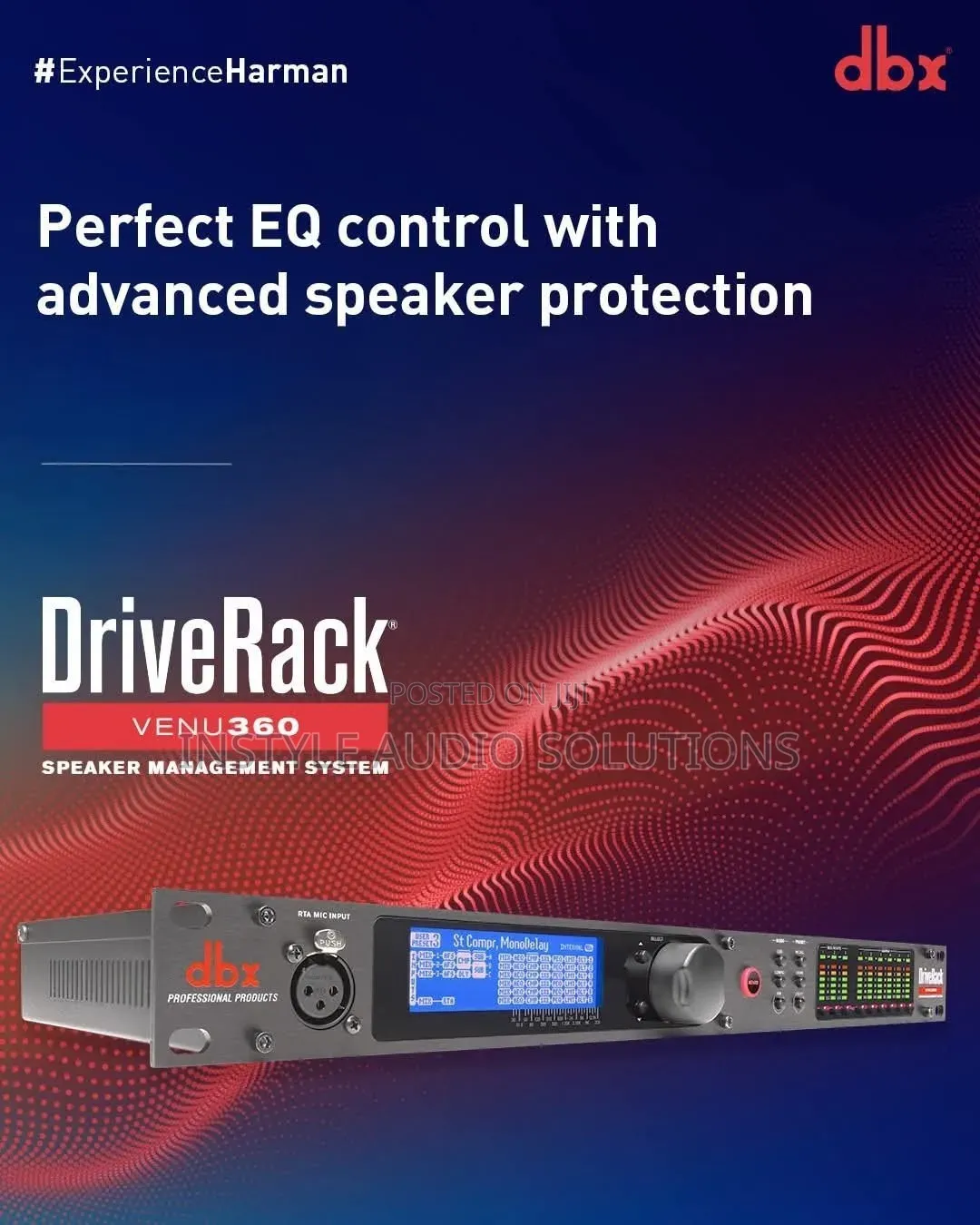 DBX Drive Rack Speaker Management System
