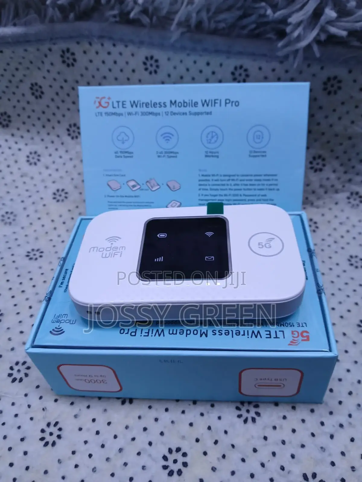 5g Lte Wireless Portable Mobile Wifi Pro