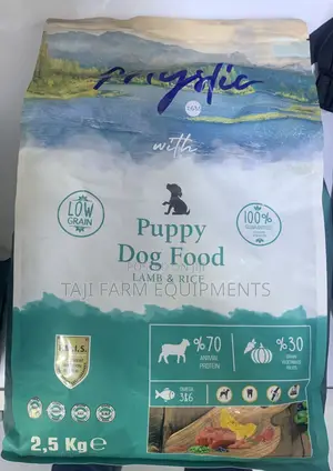 Mystic With Puppy Dog Food(Lamb Rice)