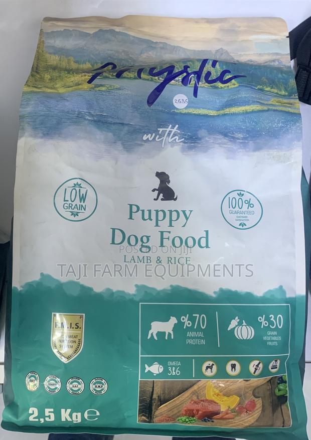 Mystic With Puppy Dog Food(Lamb Rice)