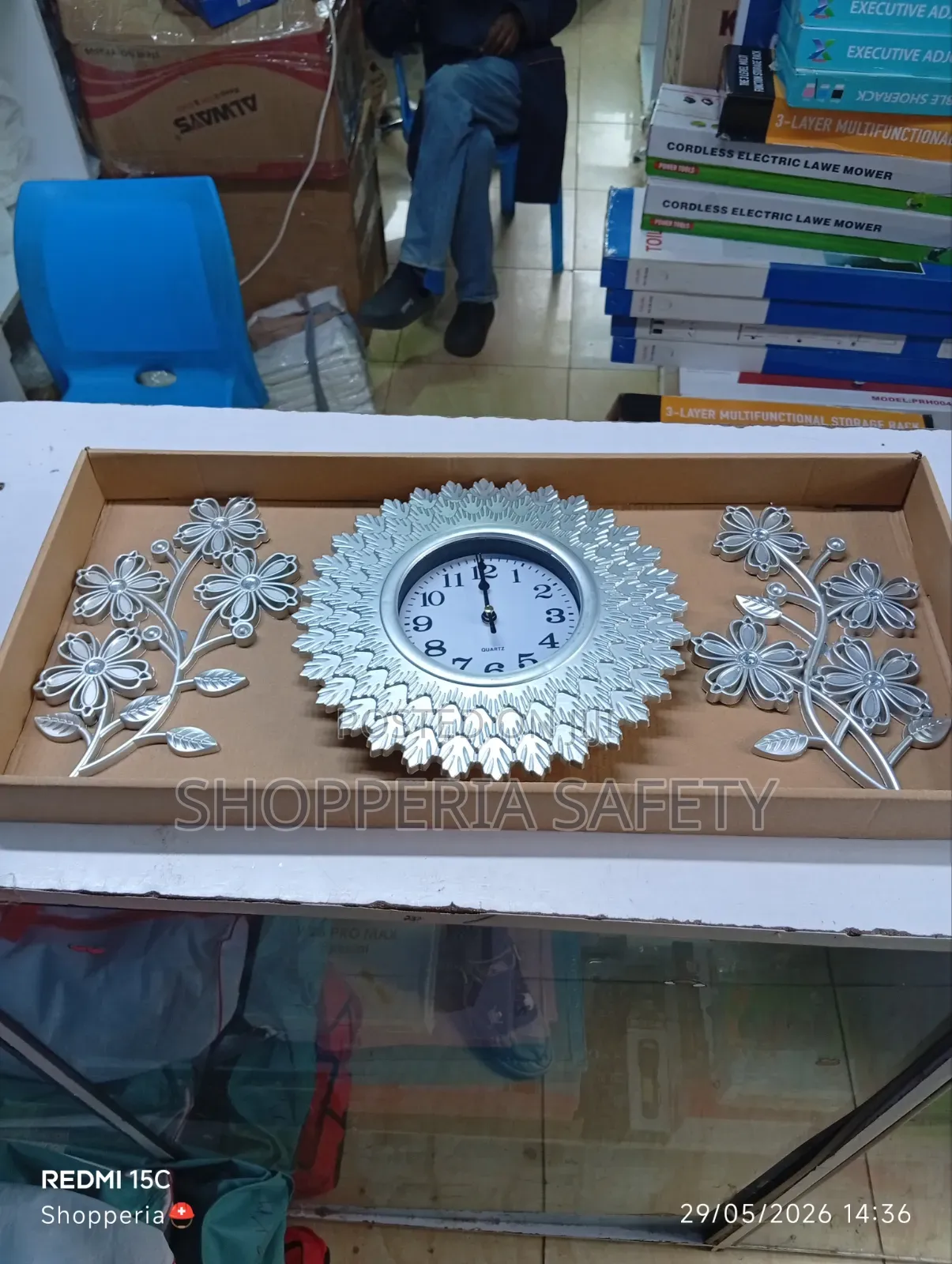 3pc Wall Clock