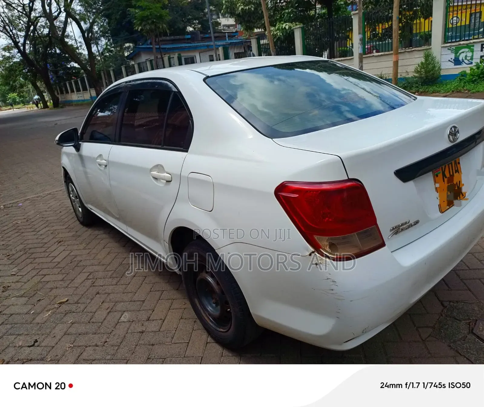 Toyota Axio 2013 White