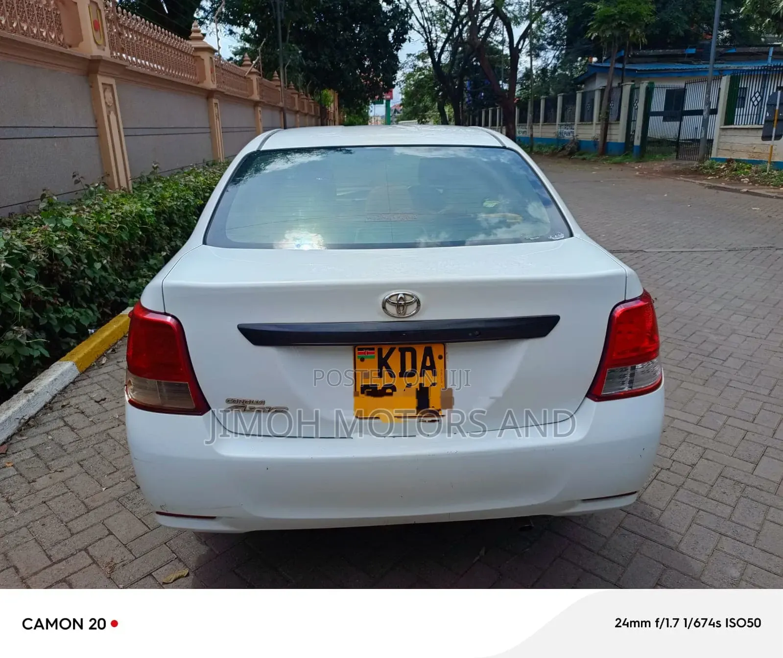 Toyota Axio 2013 White