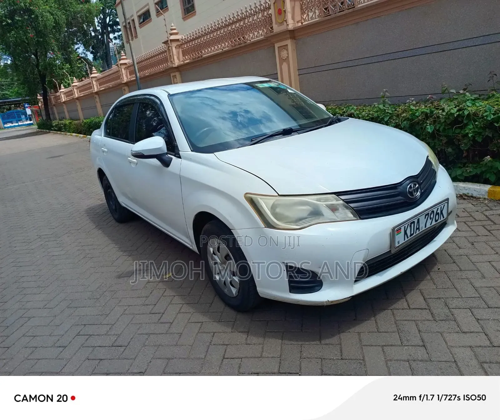 Toyota Axio 2013 White
