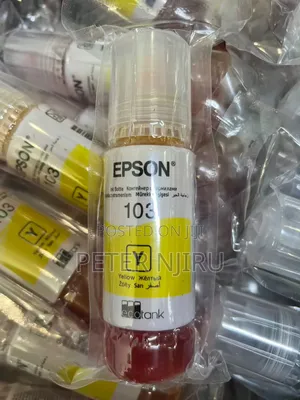 Yellow Epson Original 103 Inks(L3250/L3210/L3251)