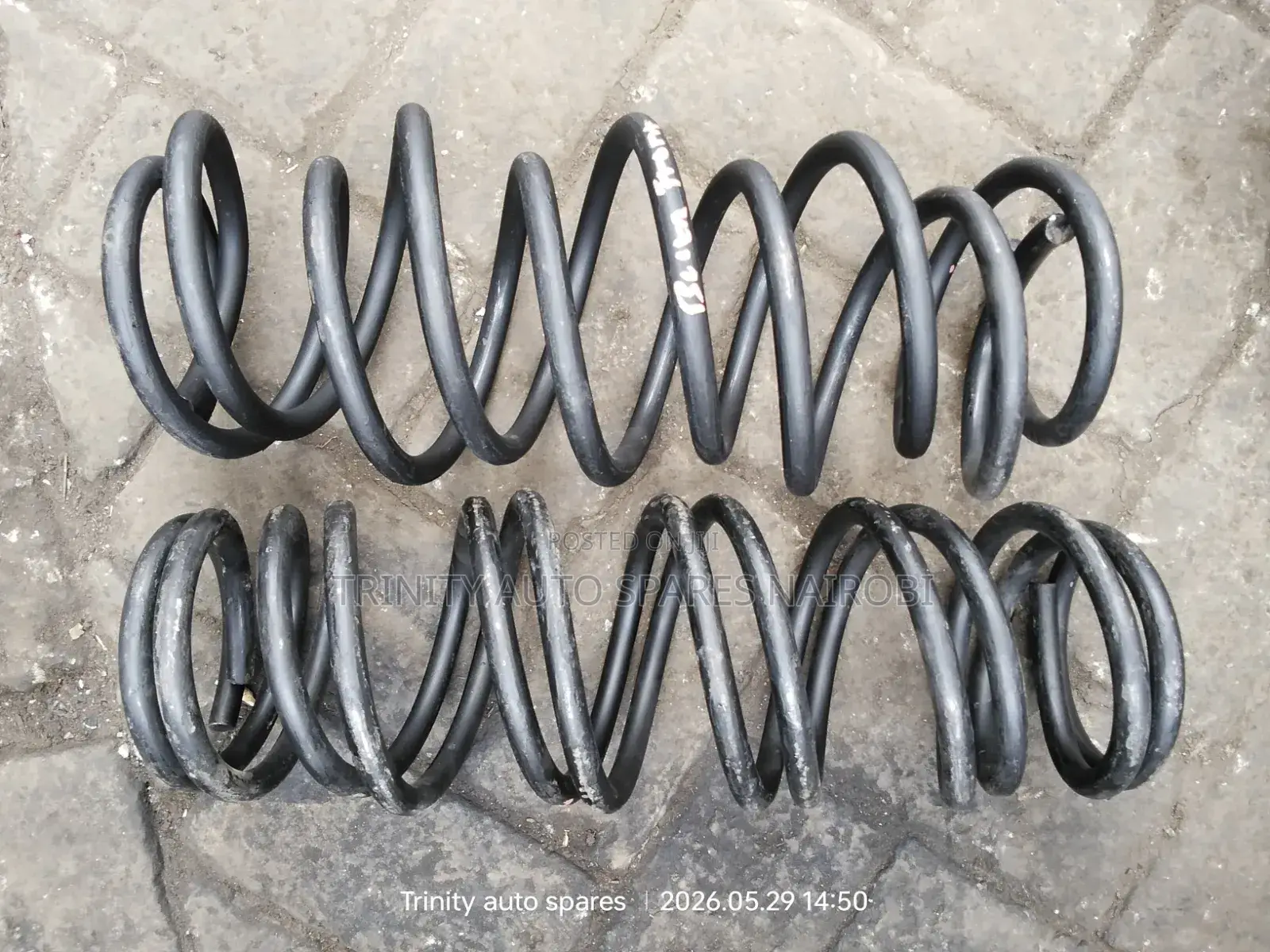 Original Ex Japan Toyota Porte Front And Rear Heavy Duty Coil Springs