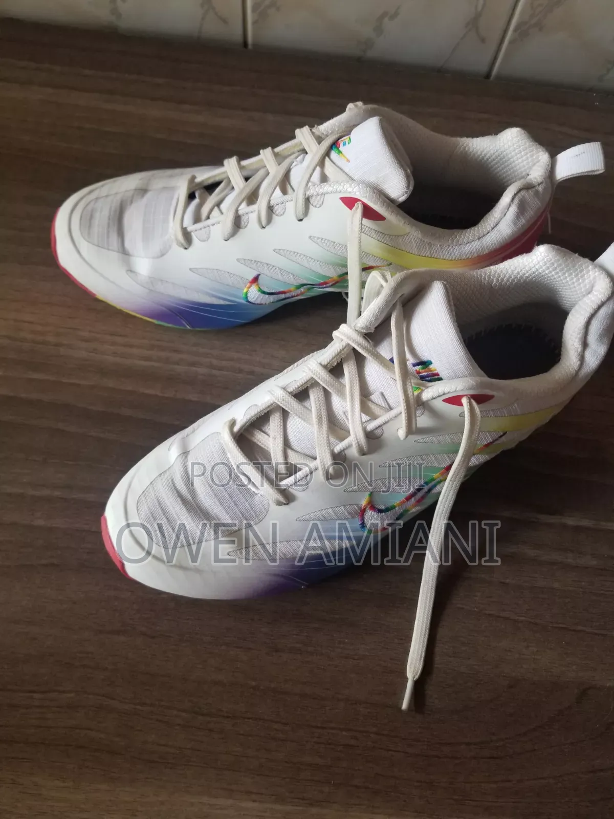 Nike Air Max Rainbow Multicolor Sneakers-Size42