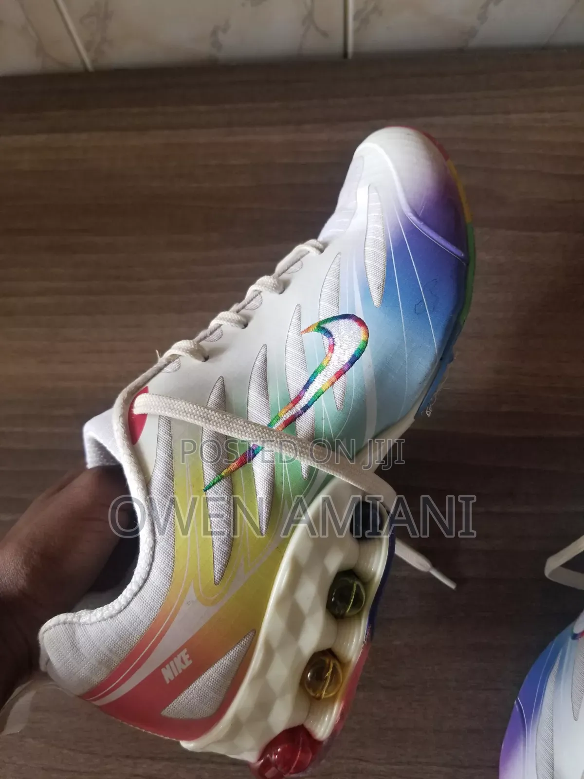Nike Air Max Rainbow Multicolor Sneakers-Size42